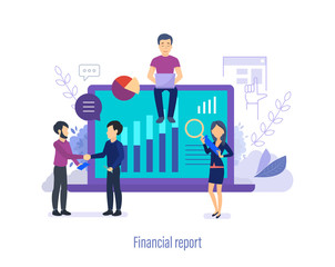Financial report. Analysis of cash, business planning, accounting and auditing.
