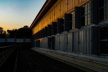 Orangerie bei Sonnenuntergang, 2018