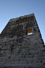 ruinen von burg drachenfels in bonn königswinter