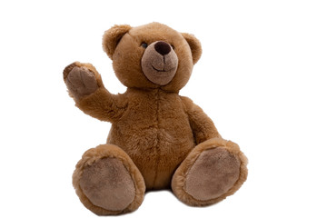 teddy bear isolated on white background