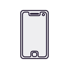 smartphone device isolated icon