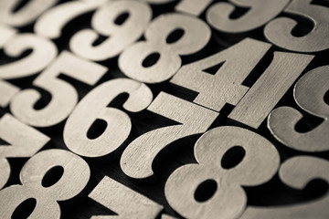 Background of numbers. from zero to nine. Background with numbers. Numbers texture. Mathematics...