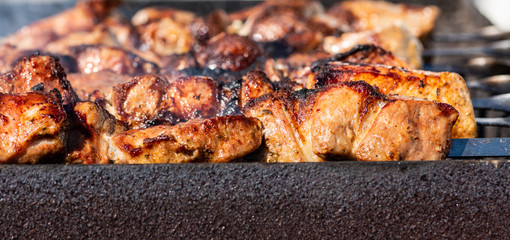 Russian Grilling and BBQ – Barbecue and grilling are widely popular in Russia. Most of the time the Russians enjoy Caucasian style barbecue.