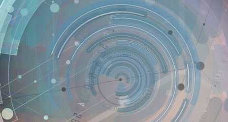 Conceptual technology illustration of artificial intelligence