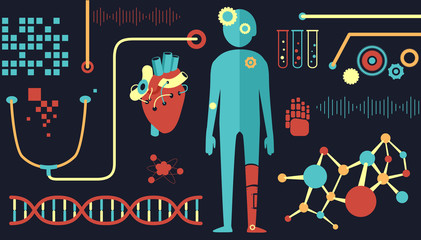 Biomedical Engineering Illustration
