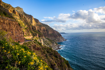 Cape town Chapman's peak drive view South africa