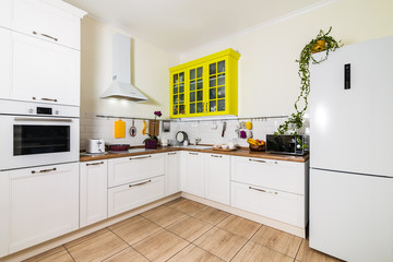 Modern scandinavian style kitchen interior © yo camon