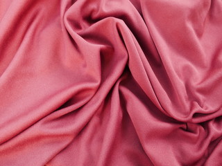 red silk cloth background,texture of fabric,dirty red cloth