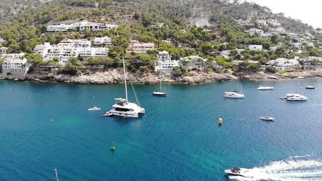 Aerial View, Flight over Port D&lsquo;Andratx, Costa D&lsquo;Andratx, Area Andratx,