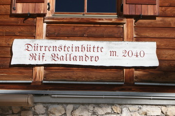 Dürrensteinhütte, Hochplateau