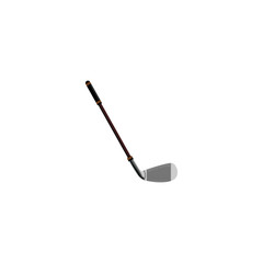 Golf Club icon. Vector illustration isolated on white background.