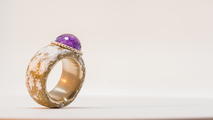 Amethyst ring, jewel