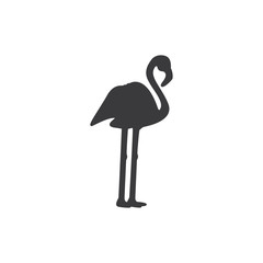 Flamingo vector icon