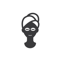 Face mask vector icon