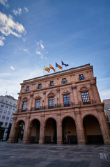 Obraz premium The town Hall Square of Castellon