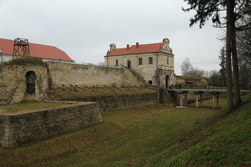 Fototapeta na wymiar Zbarazh Castle in western Ukraine