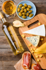 Wine snack set