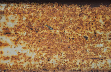 Rust sheet iron