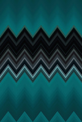 Ocean, sea aquamarine, turquoise seamless, Chevron zigzag pattern abstract art background trends