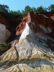 PITON ROCHEUX ROUGE ET BLANC