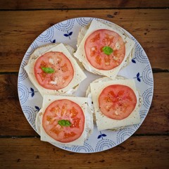 Cheese & Tomato Sandwich