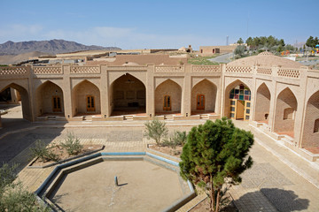 Fototapeta premium Caravanseray, Kharanaq, Iran