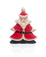 Santa Claus isolated over white background