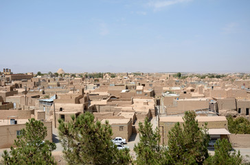 Fototapeta na wymiar View of the city, Meybod, Iran