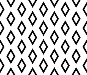 Seamless abstract background with rhombuses. Infinity geometric pattern. Seamless geometric pattern. Vector illustration.