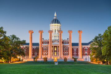 Columbia, Missouri, USA historic campus