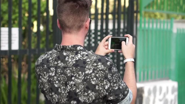 Filming Tourist