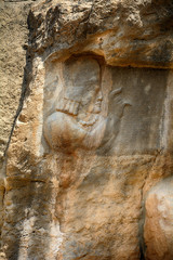 Sasanid relief, Naqs-e Rajab, Iran
