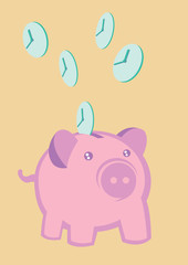 Time is Money Creative Concept Vector Illustration