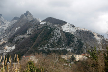 Marmor Marmorbruch Carrara