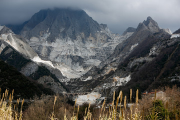 Marmor Marmorbruch Carrara