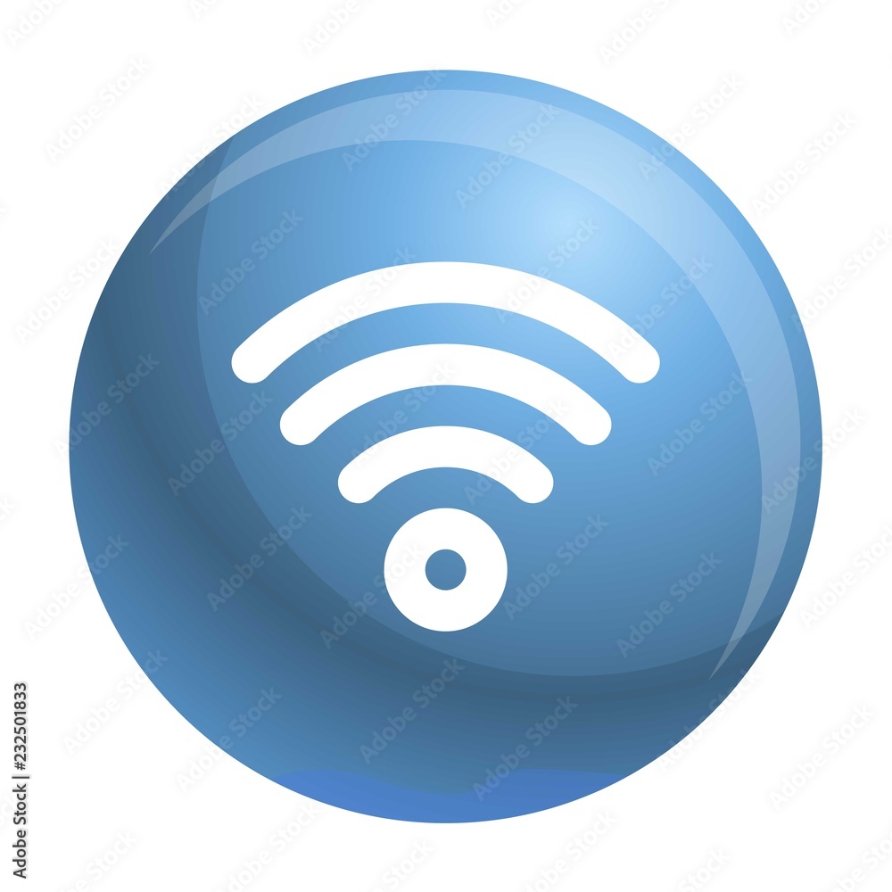 Poster wireless icon. outline wireless vector icon for web design isolated on white background