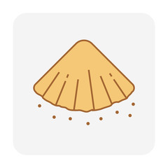 soil excavation icon