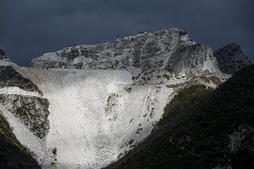 Marmor Marmorbruch Carrara