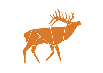 Rentier Reh Hirsch Weihnachten Karte