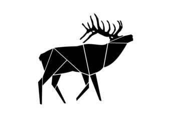 Rentier Reh Hirsch Weihnachten Karte