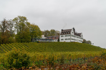 Fototapeta na wymiar Schloss Hersberg in Immenstaad am Bodensee