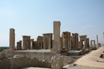Ruinsof the ancient Persian capital city of Persepolis, Iran