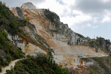 Marmor Marmorbruch Carrara
