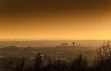 bochum in golden hour