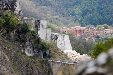 Marmor Marmorbruch Carrara
