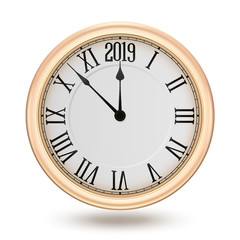 Illustration of Golden Clock