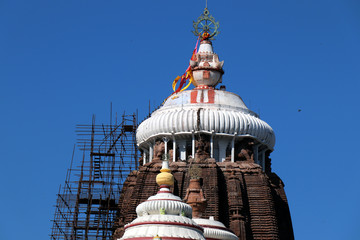 Shree Jagannath Temple at Puri in Odisha, India
