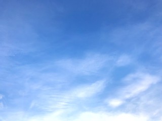 Blue sky with cloud