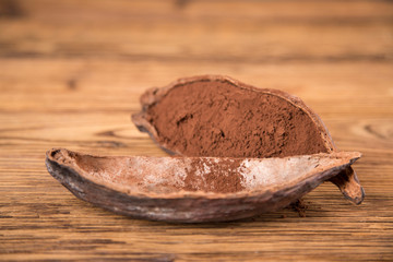 Chocolate sweet, cocoa and food dessert background