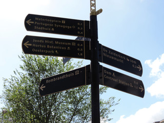 Canals and Streets of Amsterdam, Holland, the Netherlands